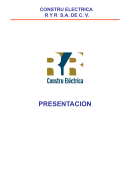 COMERCIAL ELECTRICA RIVA S. A. DE C. V.