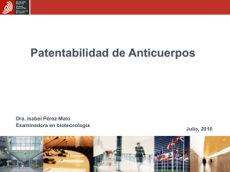 Patentability of Antibodies and related case law