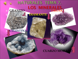 Los minerales