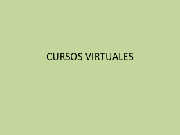 CURSOS VIRTUALES