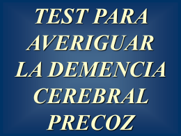 Test demencia precoz www.albelda.info