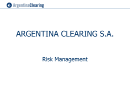 ARGENTINA CLEARING S.A.