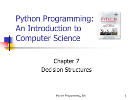 Python Programming: An Introduction to Computer …