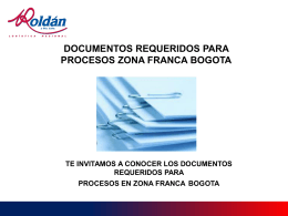 Diapositiva 1 - Roldan Logistica