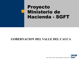Proyecto Ministerio de Hacienda