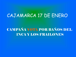 Diapositiva 1 - Cajamarca