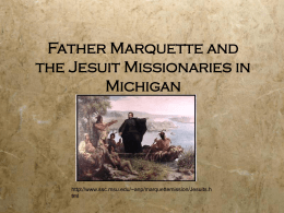 Father Marquette and the Jesuit Missionaries in Michigan