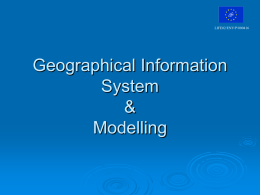 Geographical Information System & Modelling