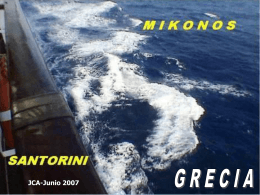 Mikonos & Santorini