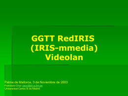 Diapositiva 1 - RedIRIS
