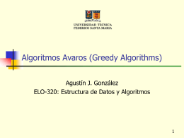 Algoritmos Avaros (Greedy Algorithms)
