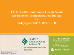 SCCA Community Health Needs Assessment …