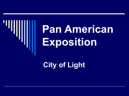 Pan American Exposition - Iroquois Central School District