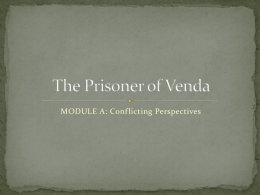 The Prisoner of Venda