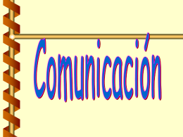 LA COMUNICACION