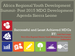 Regional Youth Development Summit