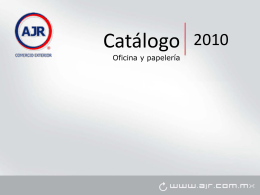 Diapositiva 1 - AJR COMERCIO EXTERIOR