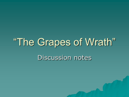 The Grapes of Wrath” - Wayzata School District / …