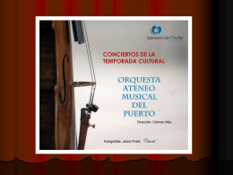Diapositiva 1 - Sociedad Ateneo Musical del Puerto