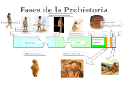 Fases de la Prehistoria