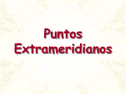 Puntos Extrameridianos - .:: Universidad Privada Norbert
