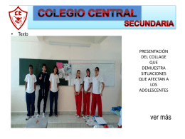 Diapositiva 1 - Colegio Central