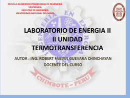 LABORATORIO DE ENERGIA II