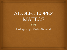 ADOLFO LOPEZ MATEOS - IUP Media Superior