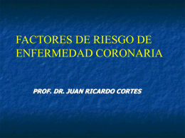 CONTROL DE LOS FACTORES DE RIESGO