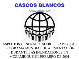 CASCOS BLANCOS - DISASTER info DESASTRES