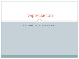 Depreciacion - www.Fidel