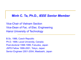 Introduction to IEEE Vietnam Section