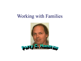 Working with Families - Augustana University