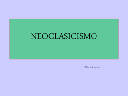 NEOCLASICISMO - pablojosemoreno