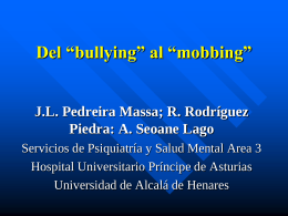 Del “bullying” al “mobbing”