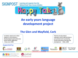 Happy Talk - Cork City Partnership Ltd