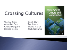 Crossing Cultures - Texas Tech University