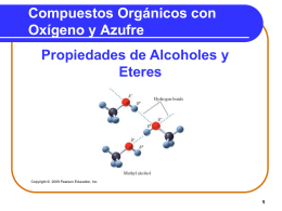 Chapter 12 Alcohols, Phenols, Ethers, Aldehydes, and …