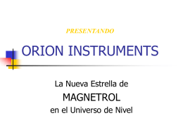 ORION INSTRUMENTS, LLP