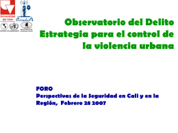 Creencias, Actitudes y Practicas sobre Violencia En Colombia”