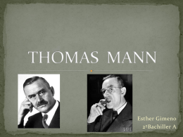 THOMAS MANN