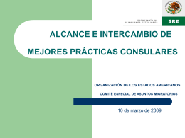 ALCANCES Y LIMITES - OAS :: Department of Conferences …