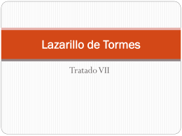 Lazarillo de Tormes - Chandler Unified School District