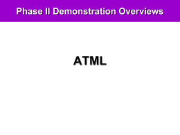 ATML Demo Technical Description