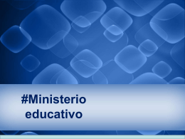 Diapositiva 1 - Ministerios d' Vida