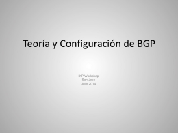 Implementando BGP