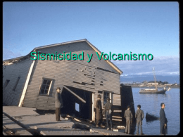 Sismicidad y Volcanismo