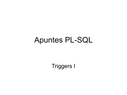 Apuntes PL-SQL