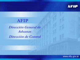 ARGENTINA Residuos - AFIP