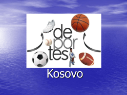 Deportes de Kosovo